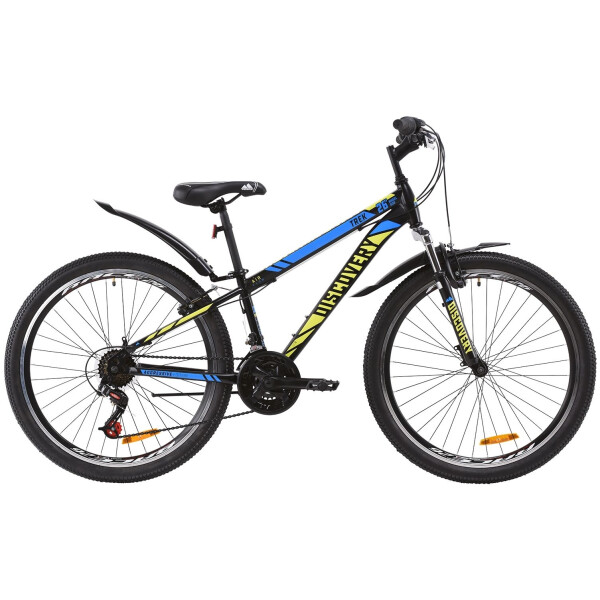 

26" Discovery TREK 15" черно-зеленый с синим (м) 2020