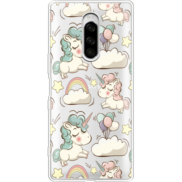 

Силиконовый чехол BoxFace Sony Xperia 1 Unicorns (36656-cc2)