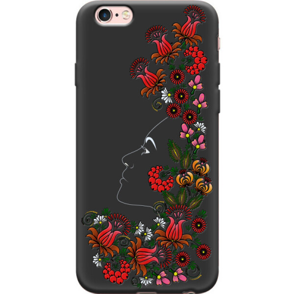 

Силиконовый чехол BoxFace Apple iPhone 6 4.7 3D Ukrainian Muse (24523-bk64)