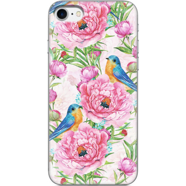 

Силиконовый чехол BoxFace Apple iPhone 7/8 Birds and flowers (26205-up2376)