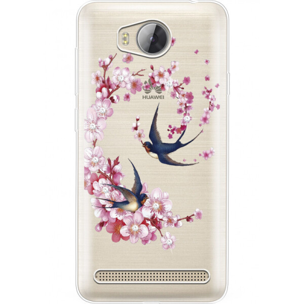 

Силиконовый чехол BoxFace Huawei Ascend Y3 2 Swallows and Bloom (28882-rs4)
