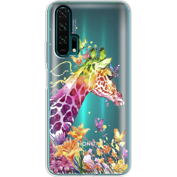 

Силиконовый чехол BoxFace Huawei Honor 20 Pro Colorful Giraffe (38272-cc14)