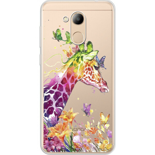 

Силиконовый чехол BoxFace Huawei Honor 6C Pro Colorful Giraffe (33132-cc14)