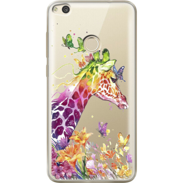 

Силиконовый чехол BoxFace Huawei Honor 8 Lite Colorful Giraffe (33397-cc14)