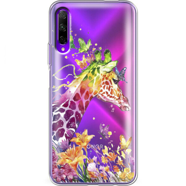 

Силиконовый чехол BoxFace Huawei Honor 9X Pro Colorful Giraffe (38262-cc14)