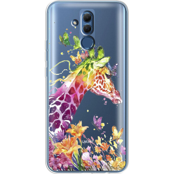 

Силиконовый чехол BoxFace Huawei Mate 20 Lite Colorful Giraffe (38978-cc14)