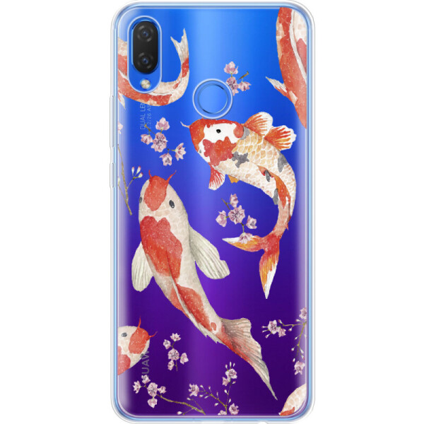 

Силиконовый чехол BoxFace Huawei P Smart Plus Japanese Koi Fish (34912-cc3)