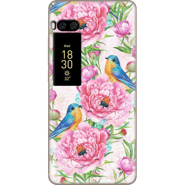 

Силиконовый чехол BoxFace Meizu Pro 7 Plus Birds and flowers (32172-up2376)