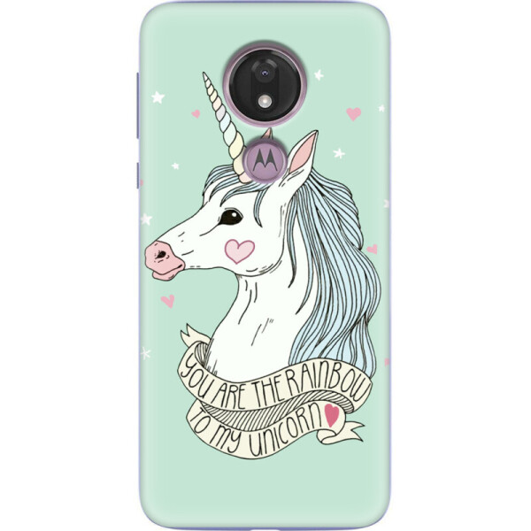 

Силиконовый чехол BoxFace Motorola G7 Power XT1955 My Unicorn (37198-up682)