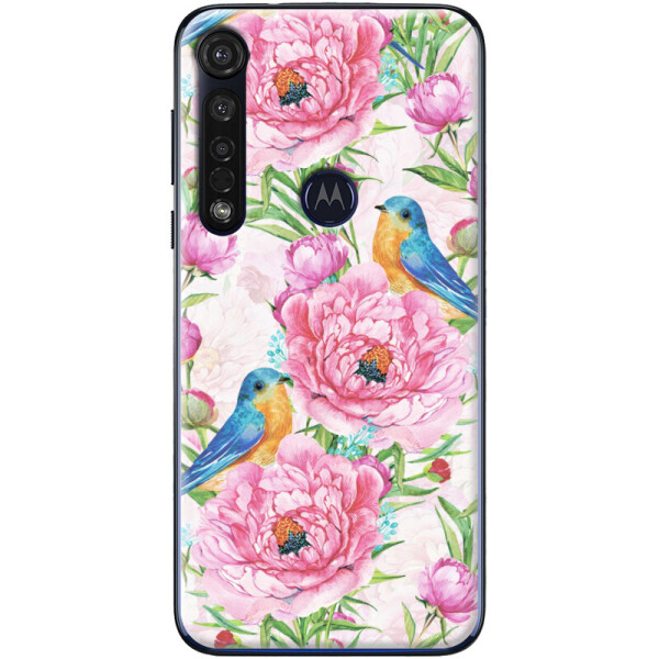 

Силиконовый чехол BoxFace Motorola G8 Plus Birds and flowers (40957-up2376)