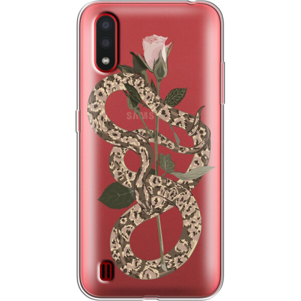 

Силиконовый чехол BoxFace Samsung A015 Galaxy A01 Glamor Snake (38839-cc67)
