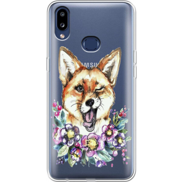 

Силиконовый чехол BoxFace Samsung A107 Galaxy A10s Winking Fox (37944-cc13)