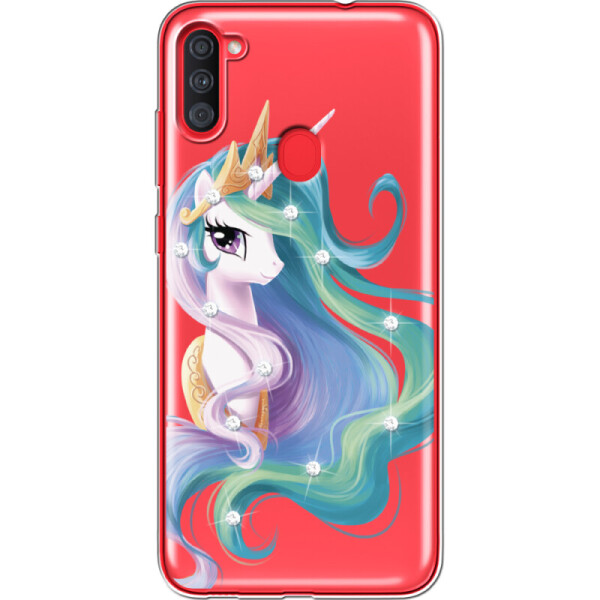 

Силиконовый чехол BoxFace Samsung A115 Galaxy A11 Unicorn Queen (39628-rs3)