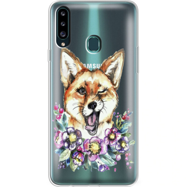 

Силиконовый чехол BoxFace Samsung A207 Galaxy A20s Winking Fox (38125-cc13)