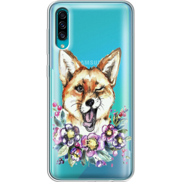 

Силиконовый чехол BoxFace Samsung A307 Galaxy A30s Winking Fox (38164-cc13)
