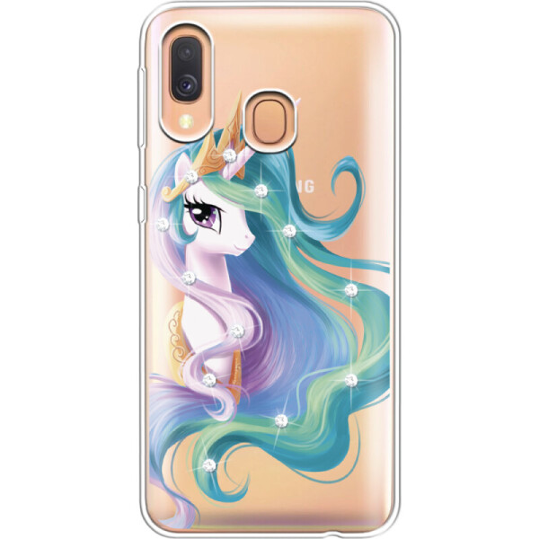 

Силиконовый чехол BoxFace Samsung A405 Galaxy A40 Unicorn Queen (36707-rs3)