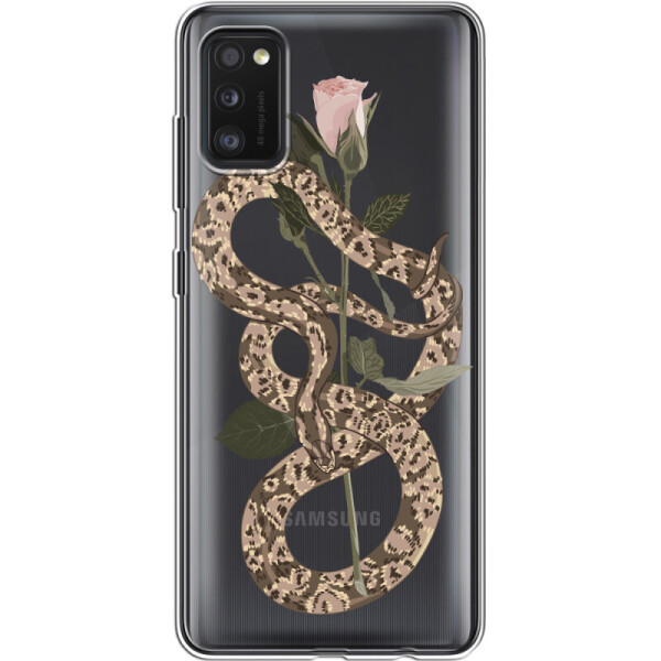 

Силиконовый чехол BoxFace Samsung A415 Galaxy A41 Glamor Snake (39755-cc67)