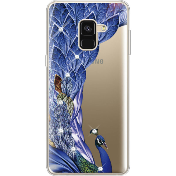 

Силиконовый чехол BoxFace Samsung A530 Galaxy A8 (2018) Peafowl (32657-rs7)