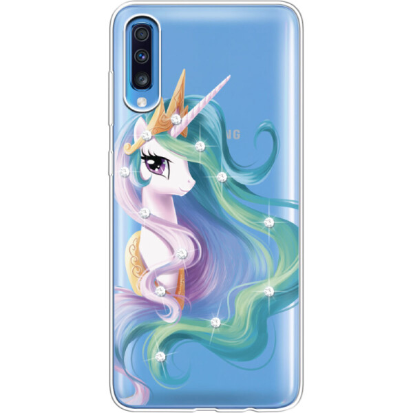 

Силиконовый чехол BoxFace Samsung A705 Galaxy A70 Unicorn Queen (36860-rs3)