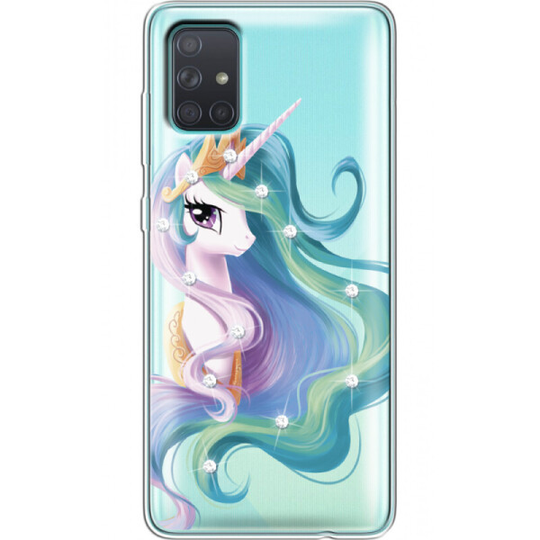 

Силиконовый чехол BoxFace Samsung A715 Galaxy A71 Unicorn Queen (38850-rs3)