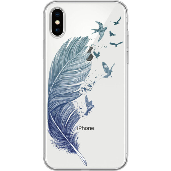 

Силиконовый чехол BoxFace Apple iPhone X Feather (32139-cc38)