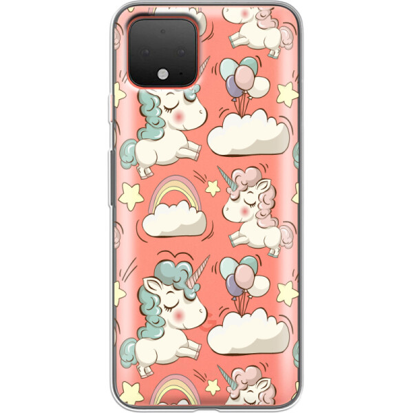 

Силиконовый чехол BoxFace Google Pixel 4 Unicorns (38487-cc2)