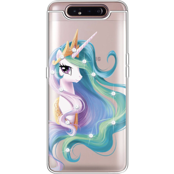 

Силиконовый чехол BoxFace Samsung A805 Galaxy A80 Unicorn Queen (37361-rs3)