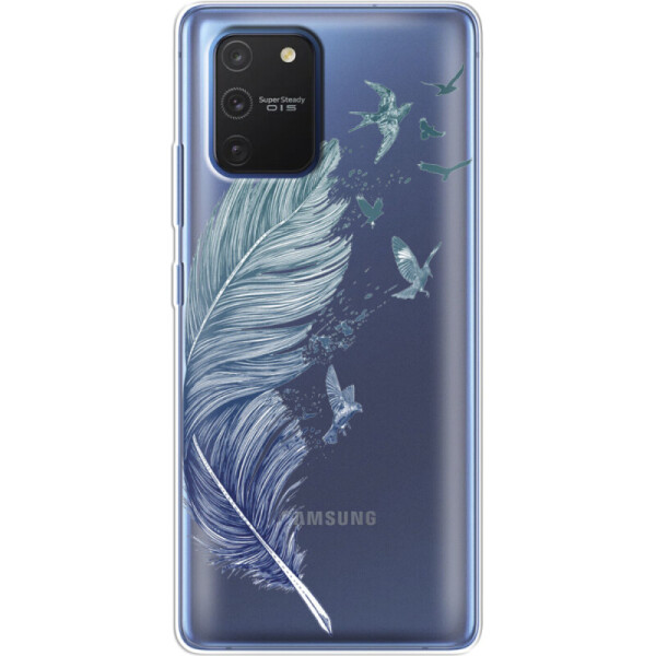 

Силиконовый чехол BoxFace Samsung G770 Galaxy S10 Lite Feather (38971-cc38)