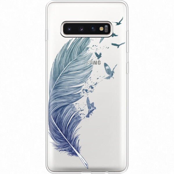 

Силиконовый чехол BoxFace Samsung G975 Galaxy S10 Plus Feather (35854-cc38)