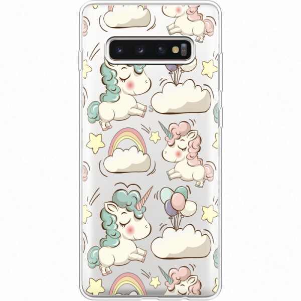

Силиконовый чехол BoxFace Samsung G975 Galaxy S10 Plus Unicorns (35854-cc2)