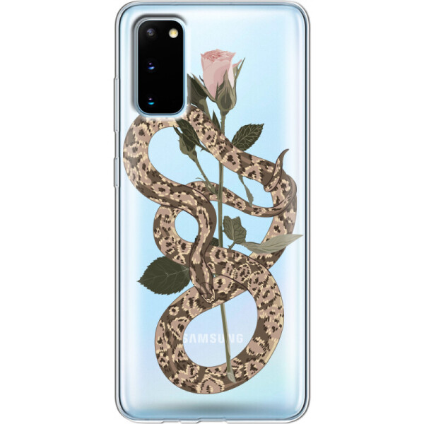 

Силиконовый чехол BoxFace Samsung G980 Galaxy S20 Glamor Snake (38869-cc67)