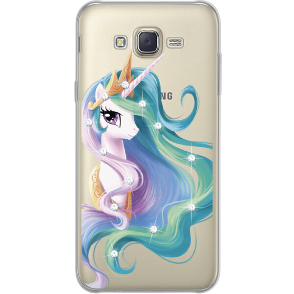 

Силиконовый чехол BoxFace Samsung J700H Galaxy J7 Unicorn Queen (24496-rs3)