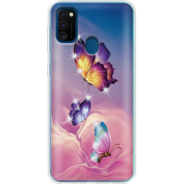 

Силиконовый чехол BoxFace Samsung M307 Galaxy M30s Butterflies (38209-rs19)