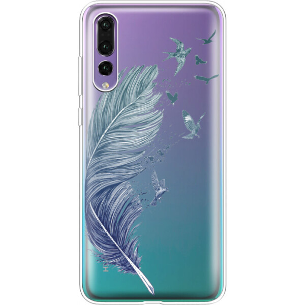 

Силиконовый чехол BoxFace Huawei P20 Pro Feather (33498-cc38)