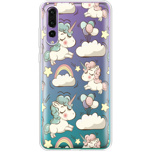 

Силиконовый чехол BoxFace Huawei P20 Pro Unicorns (33498-cc2)