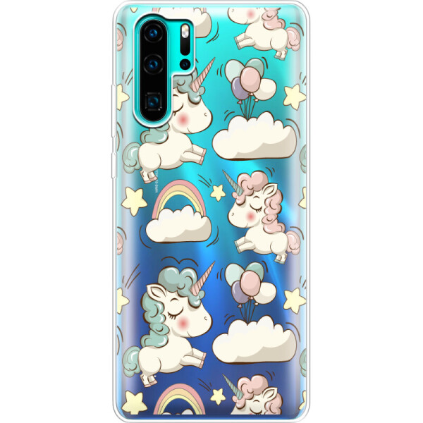 

Силиконовый чехол BoxFace Huawei P30 Pro Unicorns (36855-cc2)