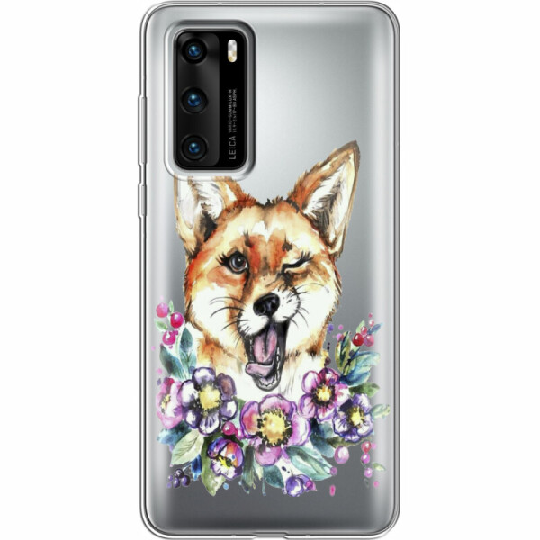 

Силиконовый чехол BoxFace Huawei P40 Winking Fox (39746-cc13)
