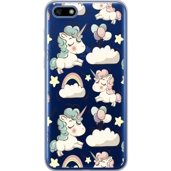 

Силиконовый чехол BoxFace Huawei Y5 2018 Unicorns (33370-cc2)