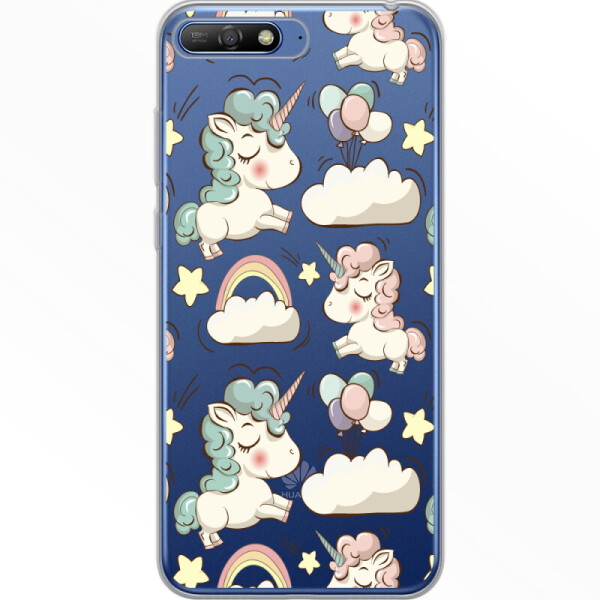 

Силиконовый чехол BoxFace Huawei Y6 2018 Unicorns (33371-cc2)