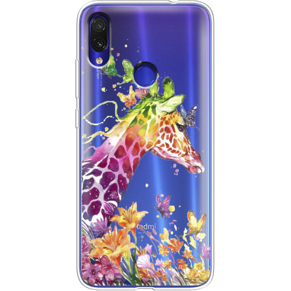 

Силиконовый чехол BoxFace Xiaomi Redmi Note 7 Colorful Giraffe (36202-cc14)
