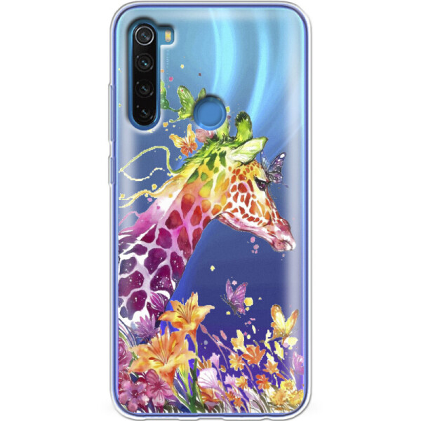 

Силиконовый чехол BoxFace Xiaomi Redmi Note 8 Colorful Giraffe (38214-cc14)