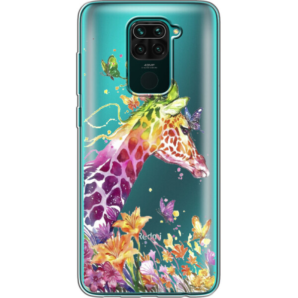 

Силиконовый чехол BoxFace Xiaomi Redmi Note 9 Colorful Giraffe (39801-cc14)
