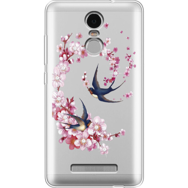 

Силиконовый чехол BoxFace Xiaomi Redmi Note3 Swallows and Bloom (25580-rs4)