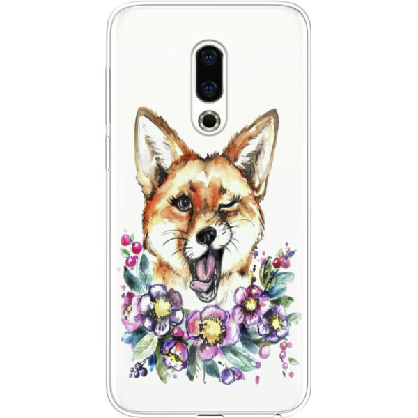 

Силиконовый чехол BoxFace Meizu 16th Winking Fox (35817-cc13)