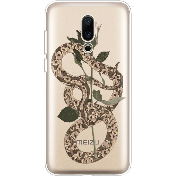 

Силиконовый чехол BoxFace Meizu 16X Glamor Snake (35842-cc67)