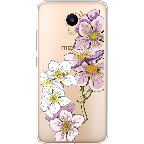 

Силиконовый чехол BoxFace Meizu M3 Cherry Blossom (25107-cc4)