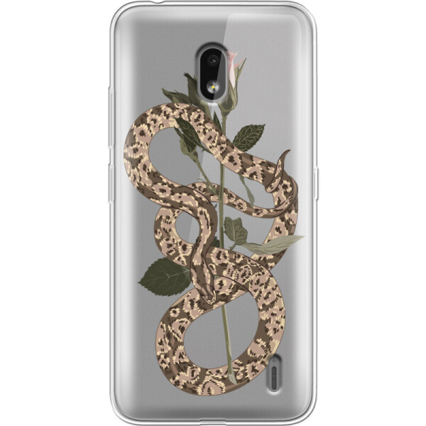 

Силиконовый чехол BoxFace Nokia 2.2 Glamor Snake (37988-cc67)