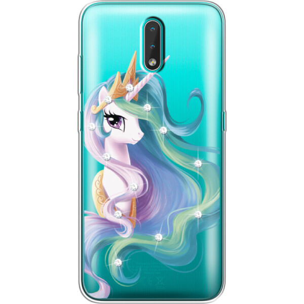 

Силиконовый чехол BoxFace Nokia 2.3 Unicorn Queen (38931-rs3)