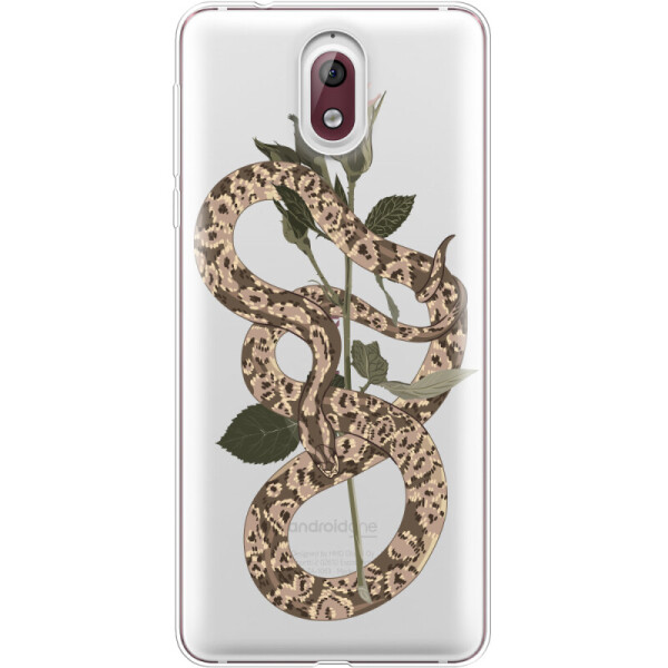 

Силиконовый чехол BoxFace Nokia 3.1 Glamor Snake (35753-cc67)