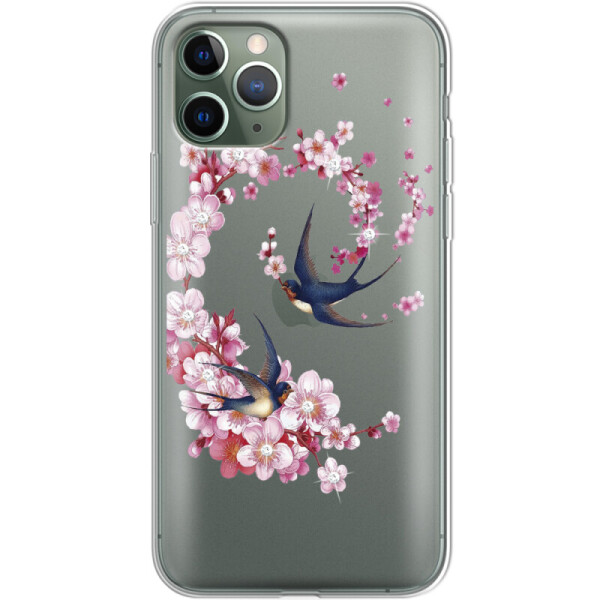 

Силиконовый чехол BoxFace Apple iPhone 11 Pro Swallows and Bloom (38189-rs4)